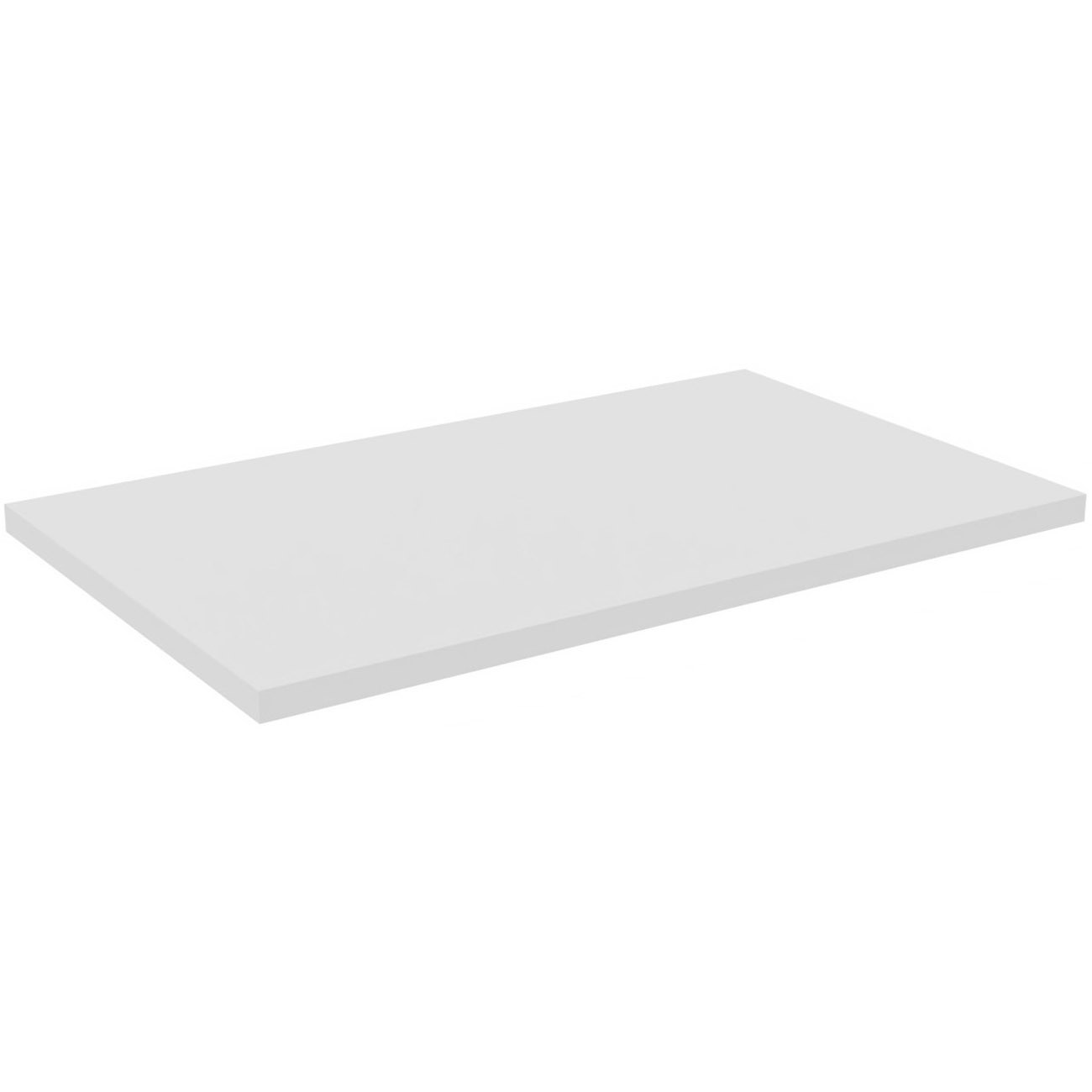 Tablette mélaminée pour armoire NF Environnement L.80 cm - Blanc