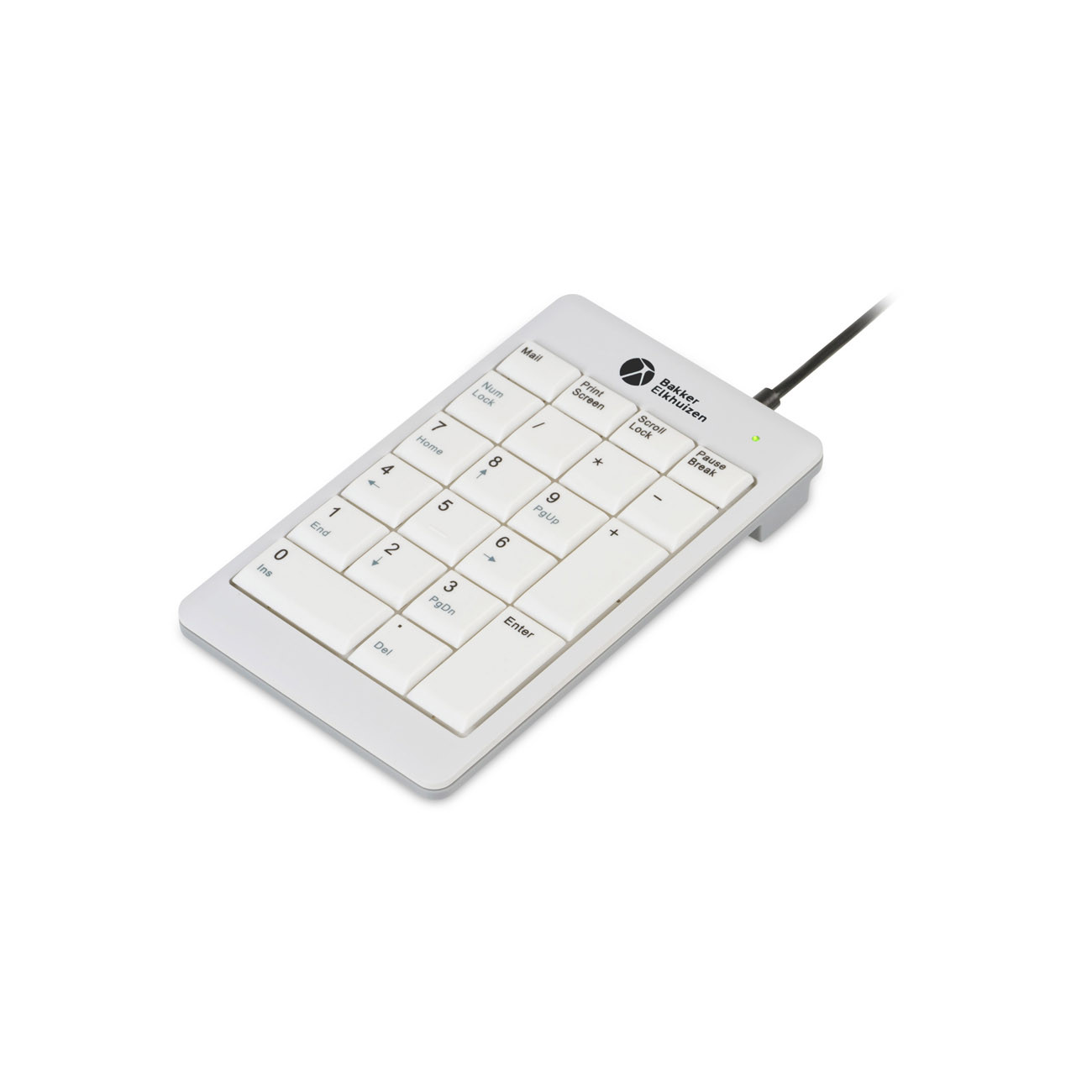 BakkerElkhuizen UltraBoard 955 V2 - Pav&eacute; num&eacute;rique - USB-C, USB - gris fonc&eacute;, gris clair