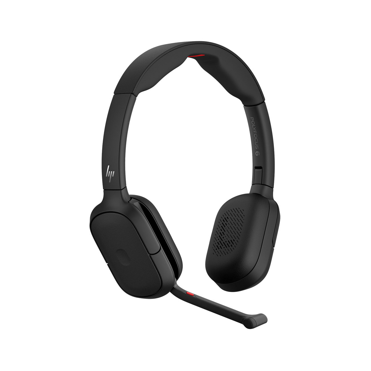 HP Poly Micro-casque sans fil Focus 625 Duo Fold pliable - Connexion Bluetooth