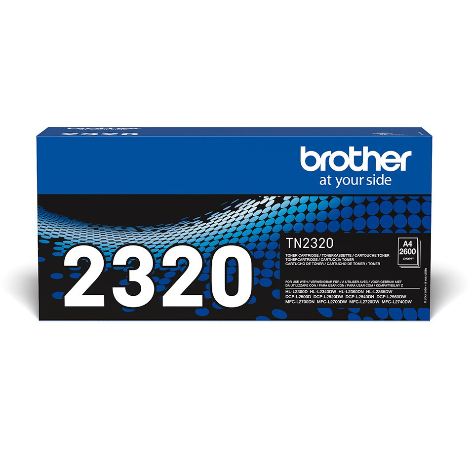 Brother TN2320 Toner original - Noir