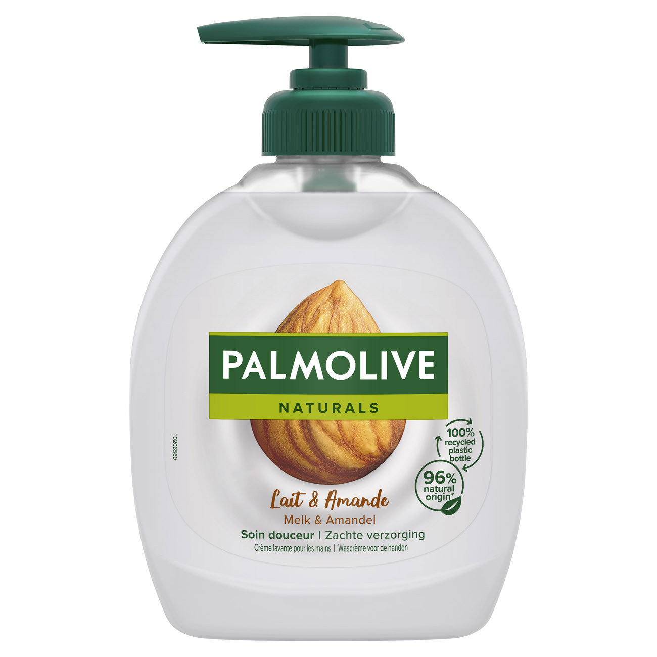 Palmolive+Savon+liquide+pour+les+mains+au+Lait+d%27amande+-+Flacon+poussoir+300ml