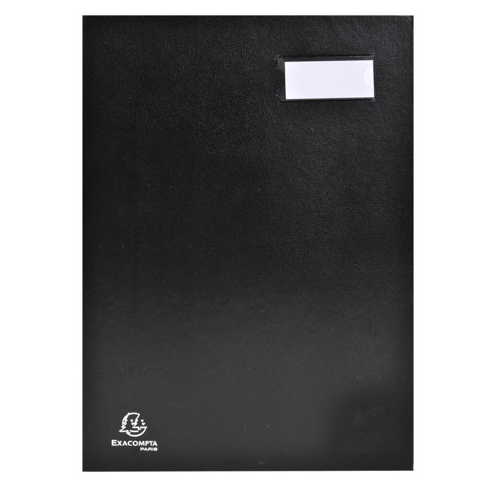 Exacompta Parapheur direction A4 PVC - 24 divisions - Noir