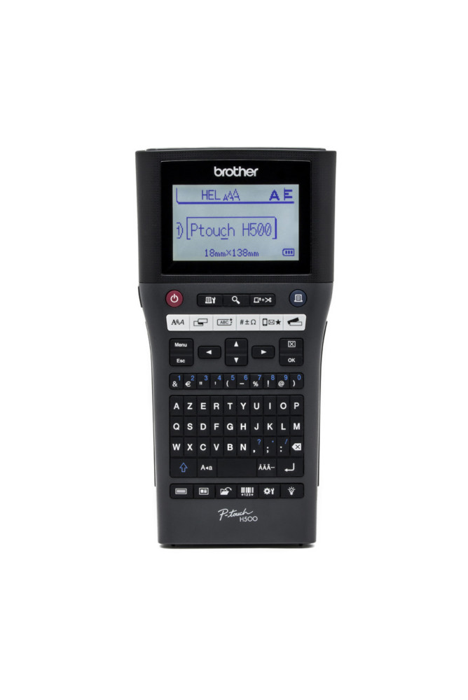 Brother P-Touch PT-H500 Etiqueteuse portable - Avec connexion USB - Noir