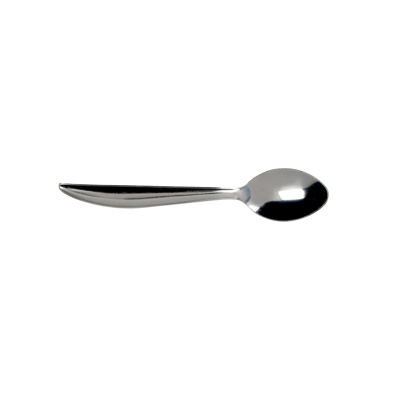Cuillière à café en inox L. 13,7 cm - Lot de 50