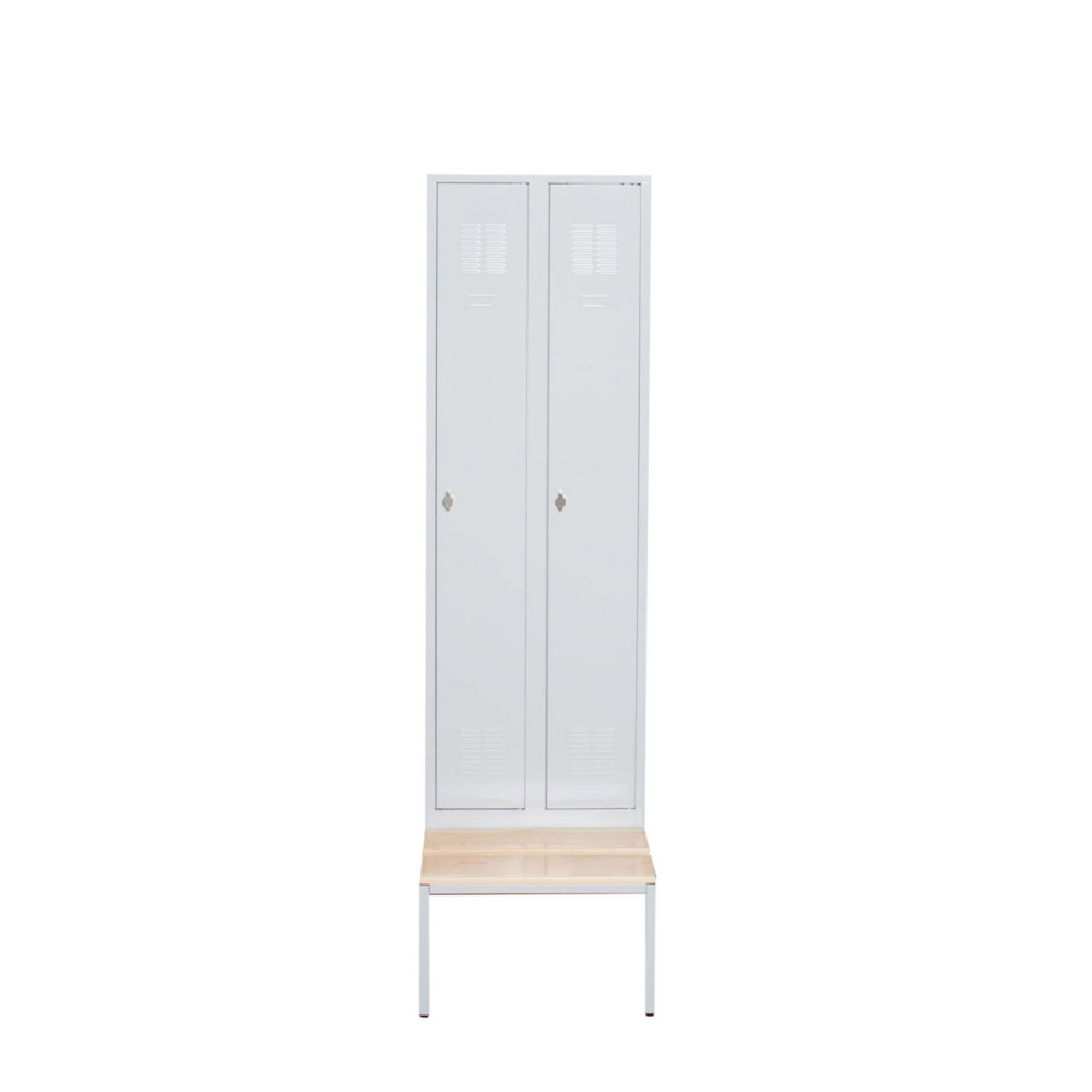 Socle banc Vestiaire mtal Budget L.60 cm