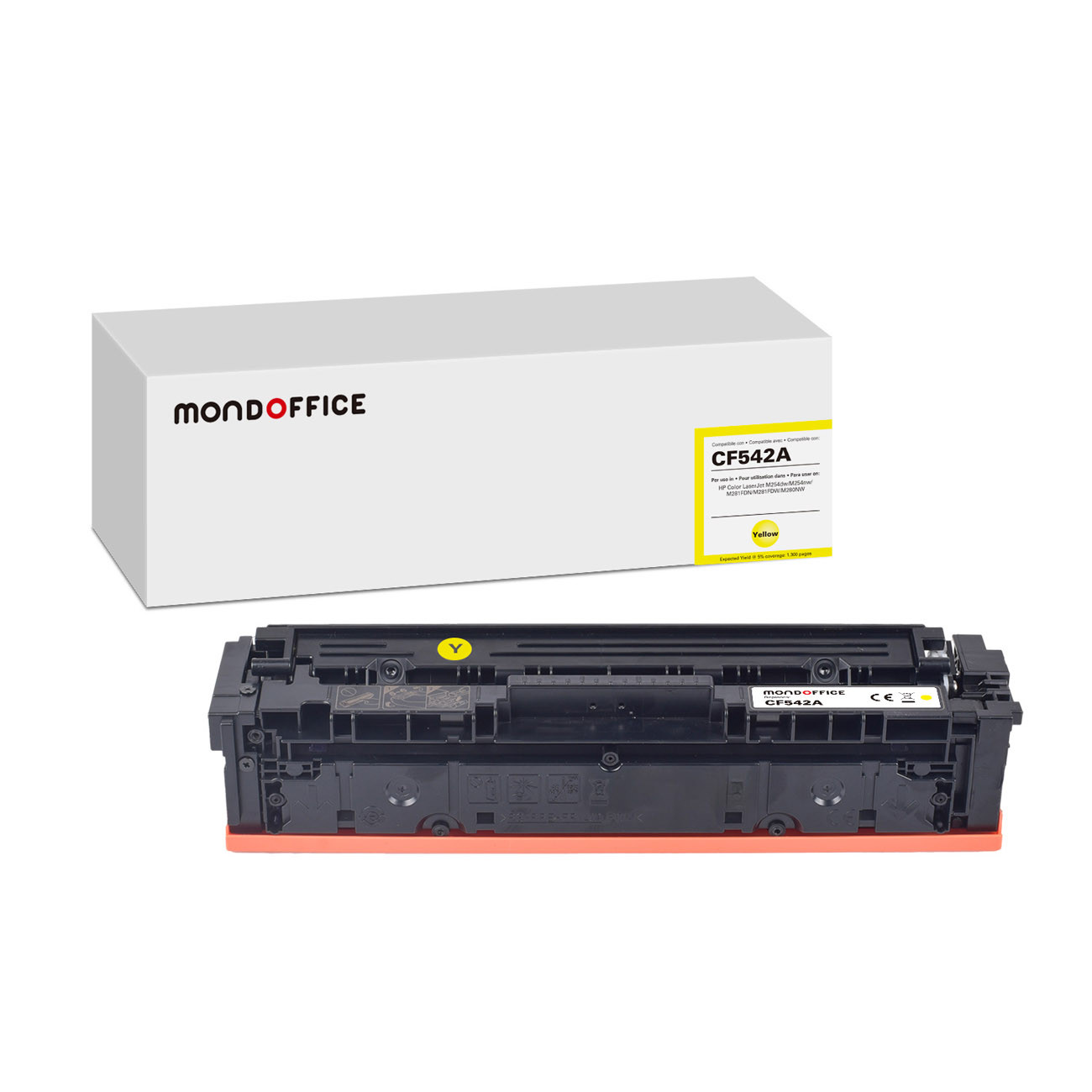 MONDOFFICE Toner compatible HP 203A - Jaune