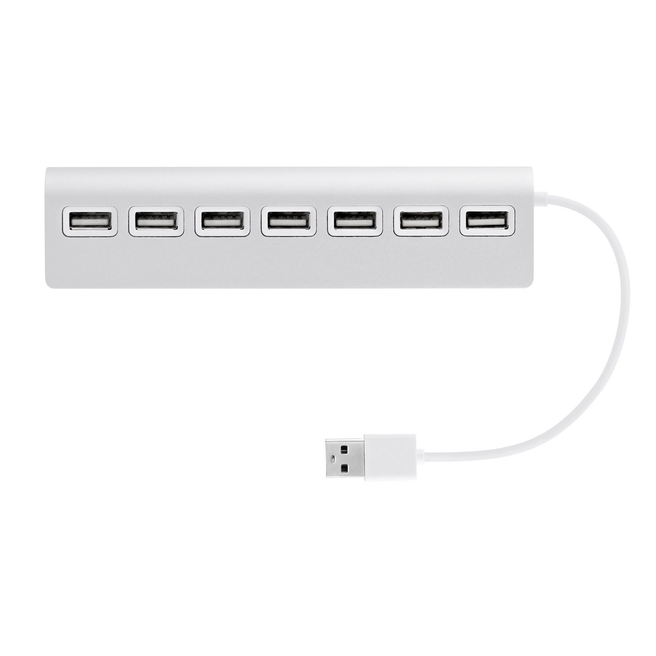 TNB Hub USB-A vers USB-A et C - 7 ports - Gris