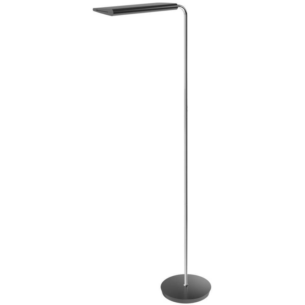 Alba Lampadaire Swing - Led intgre - 45W - Tte rversible - Variateur d'intensit - Noir