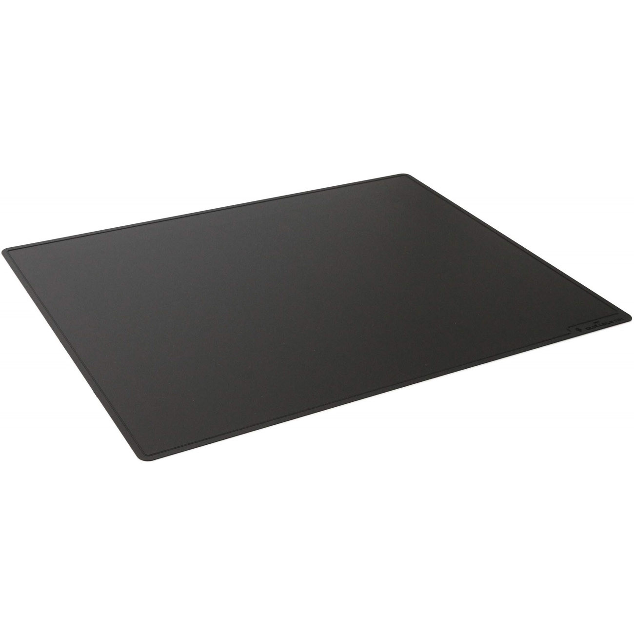 Durable Sous-main avec rainures et dessous en mousse antidérapant 53 x 40 cm - Noir