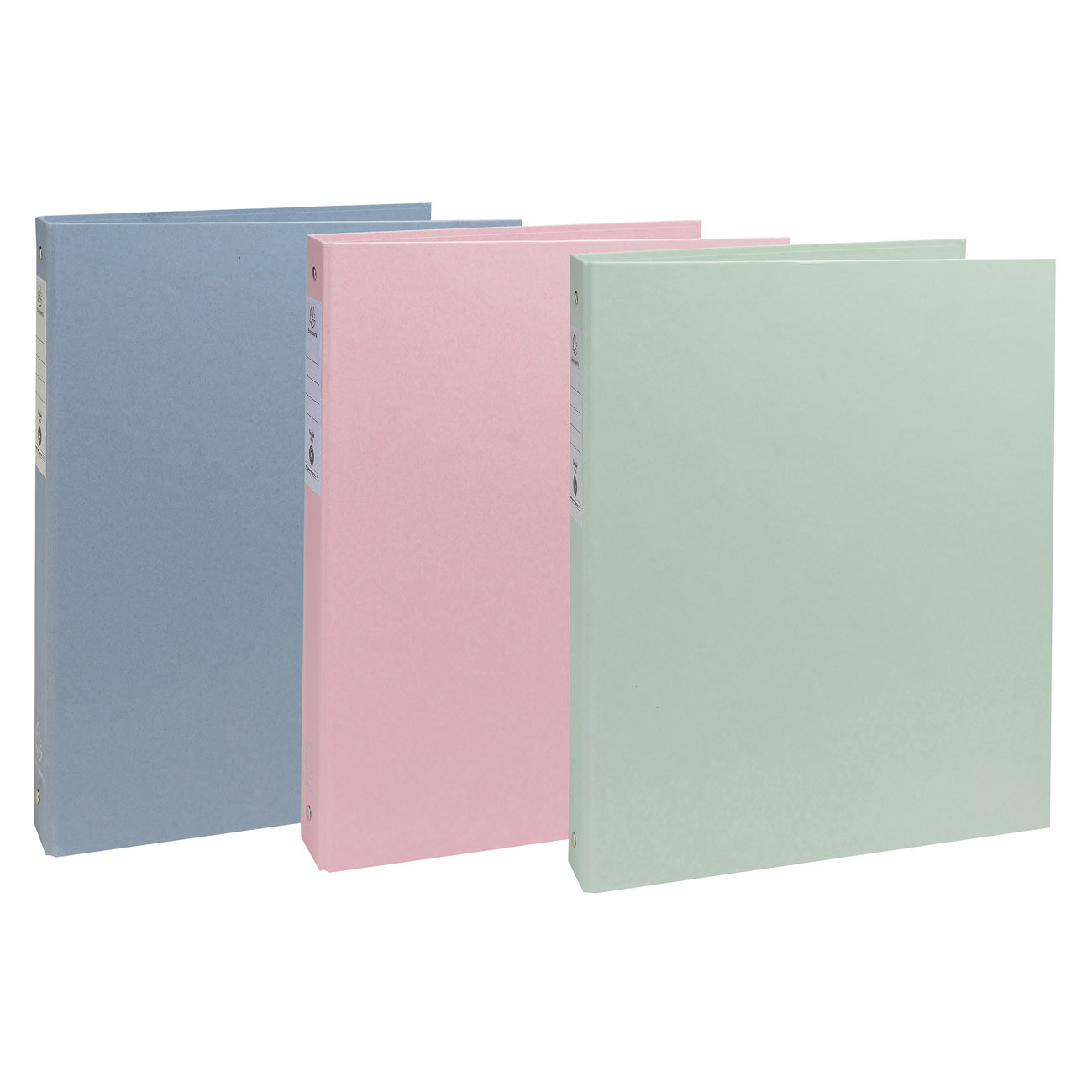 Exacompta+Classeur+rigide+recycle+4+anneaux+30+mm+AutentiK+-+Couleurs+assorties