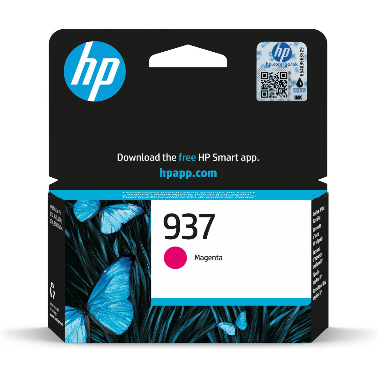 HP 937 original Officejet cartouche d'encre - vue 3