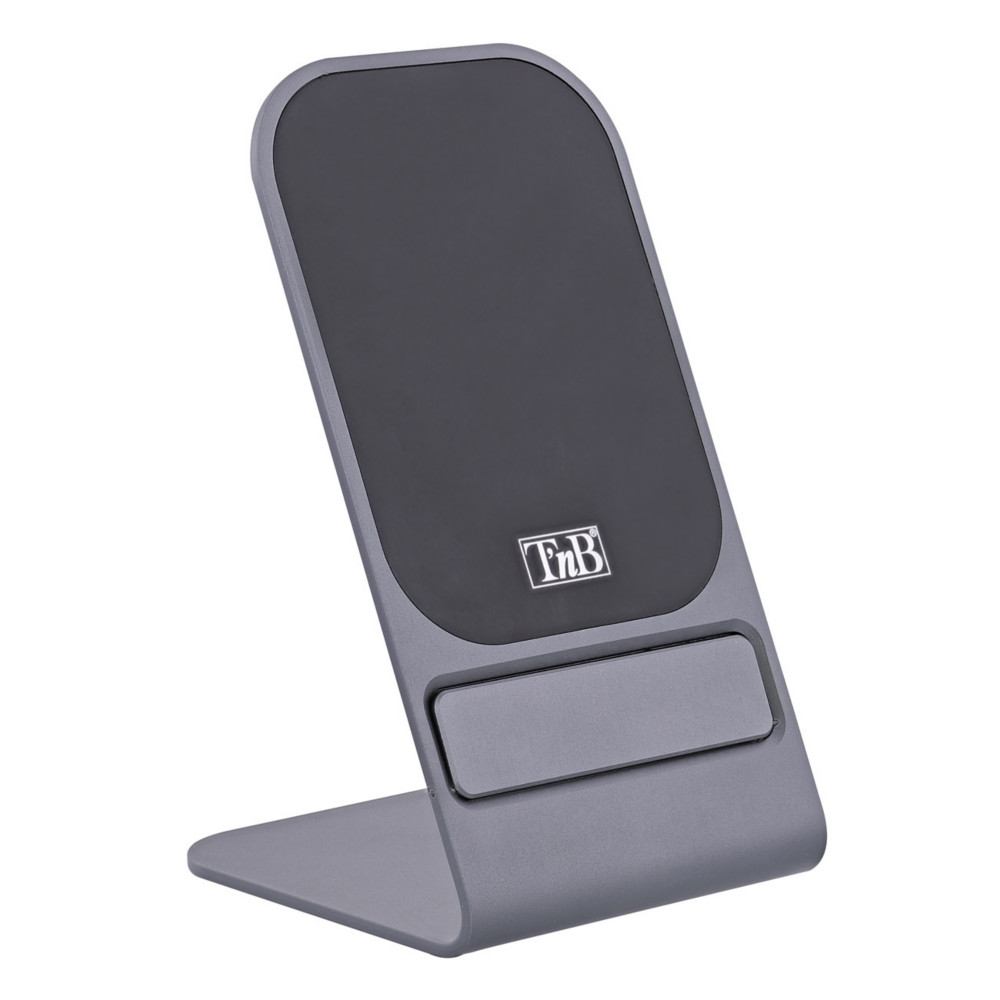 TNB Chargeur magntique  induction rapide 15W pour smartphone - USB-C - Anthracite