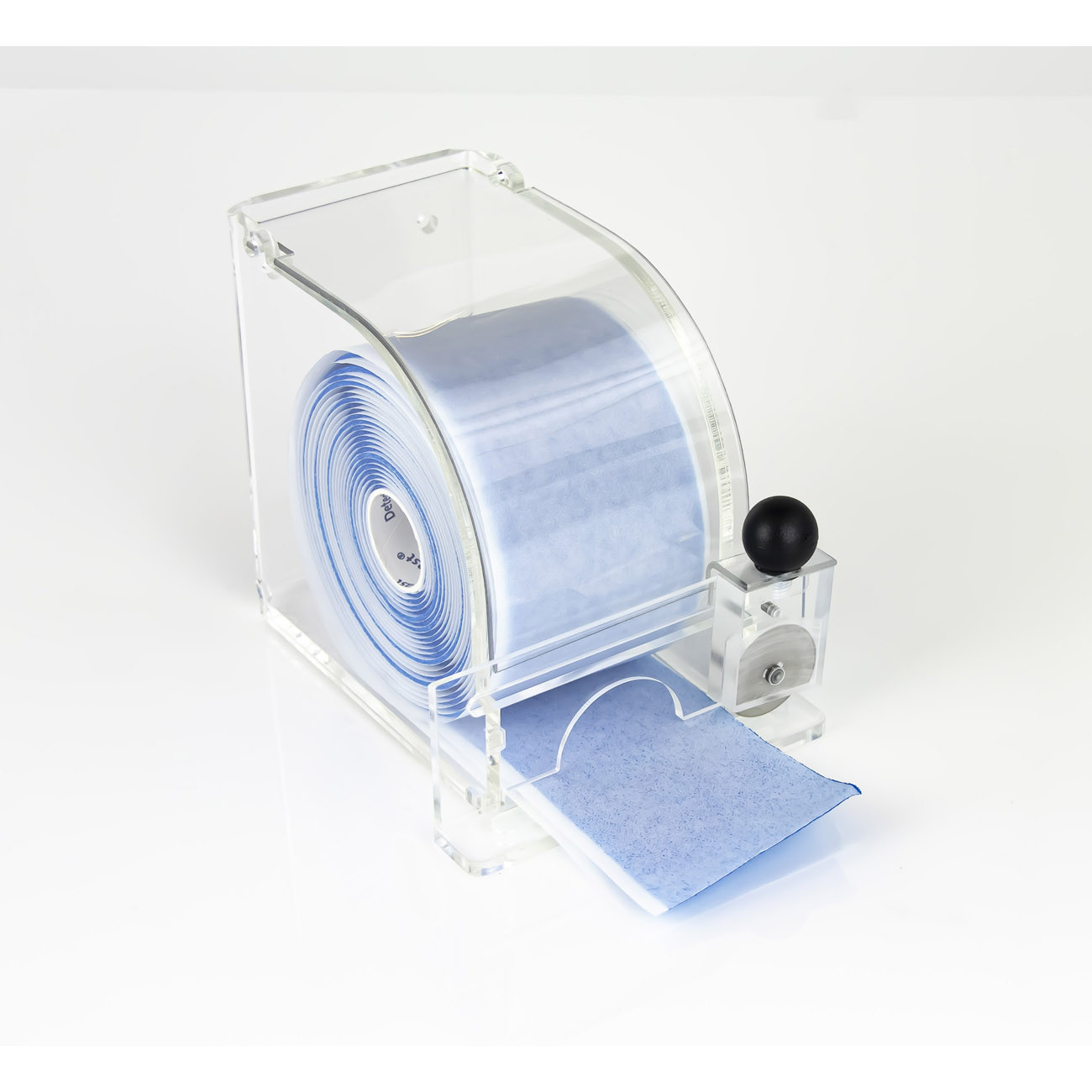 Detectaplast Distributeur de pansements en rouleau bleu avec lame de découpe - HACCP - Rouleau de l. 6 cm x L. 5 m