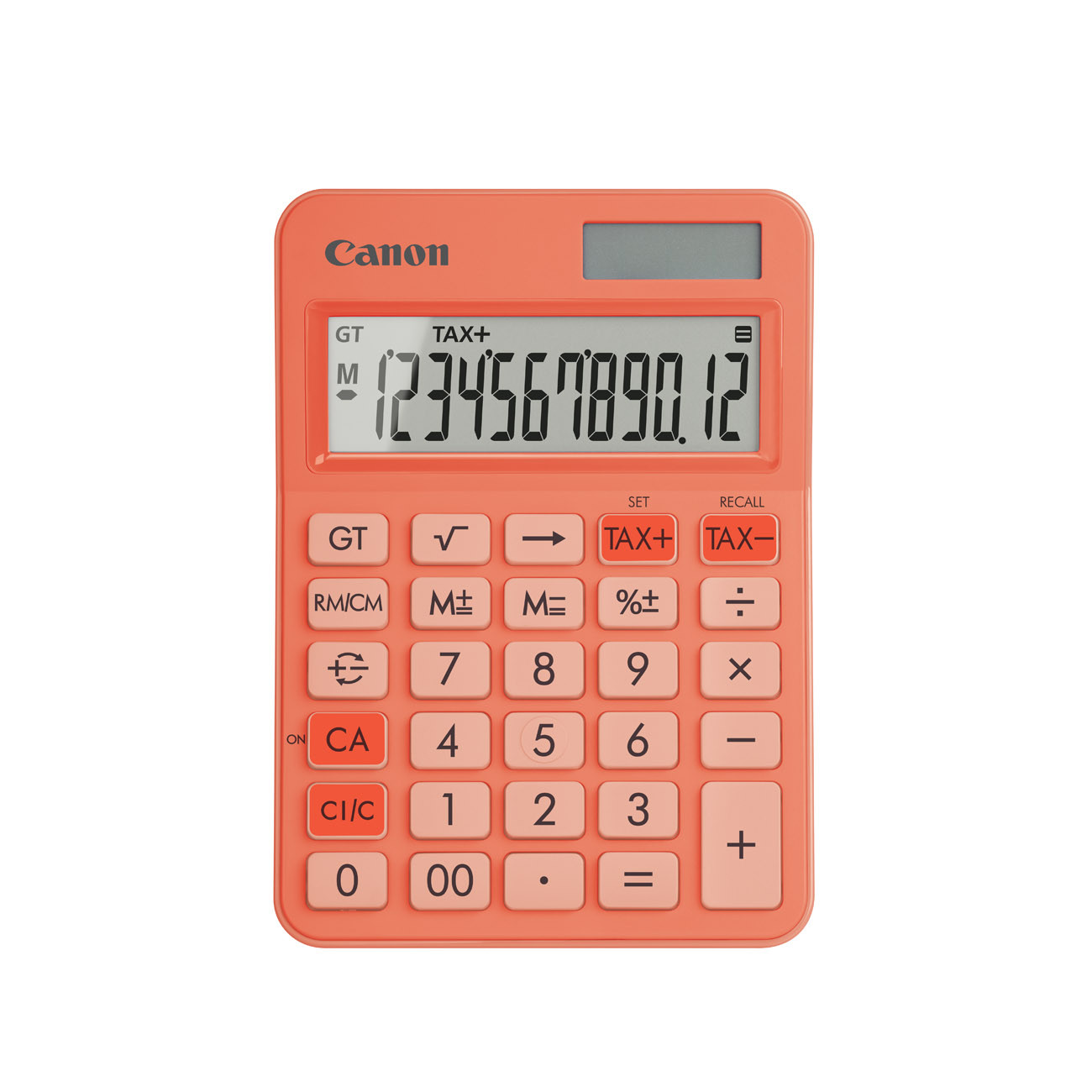 Canon Calculatrice de bureau LS125KB - 12 chiffres - Orange