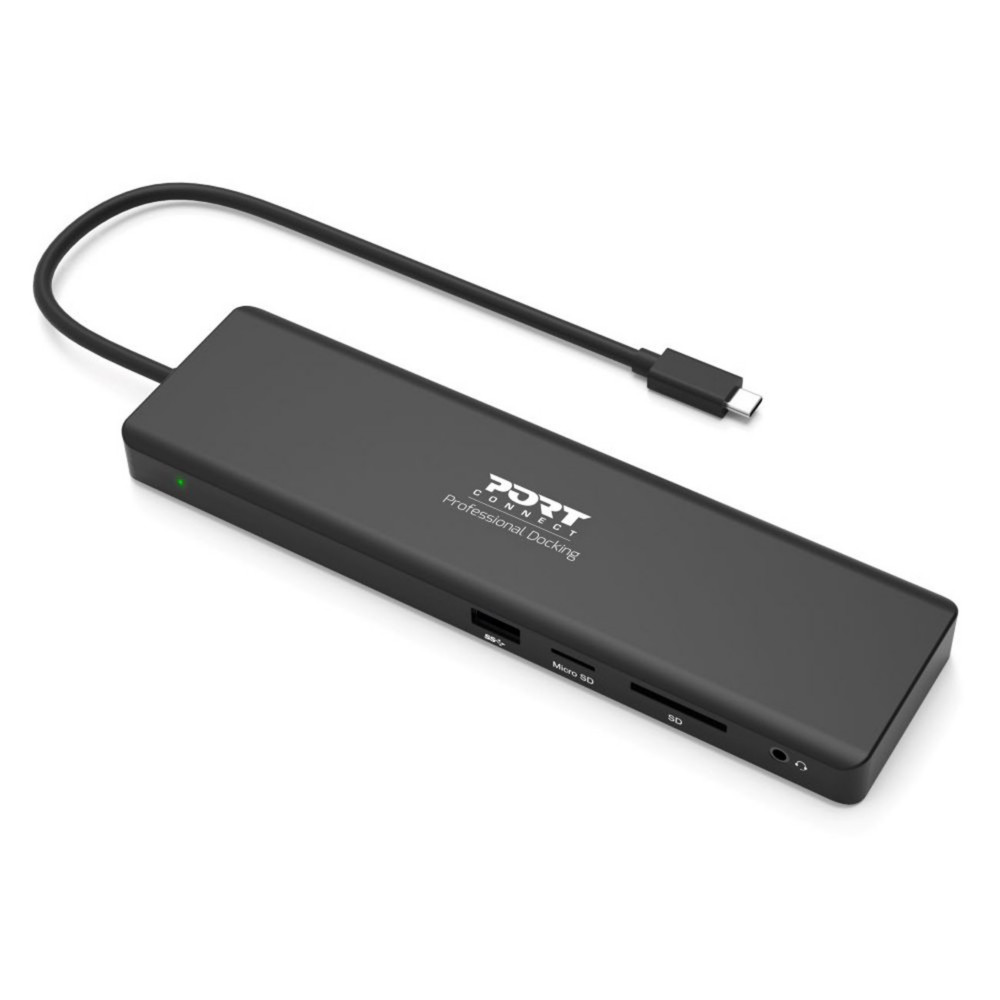 PORT Connect Station d'accueil USB-C Mobile 1 x 4K PRO 11 priphriques 100W