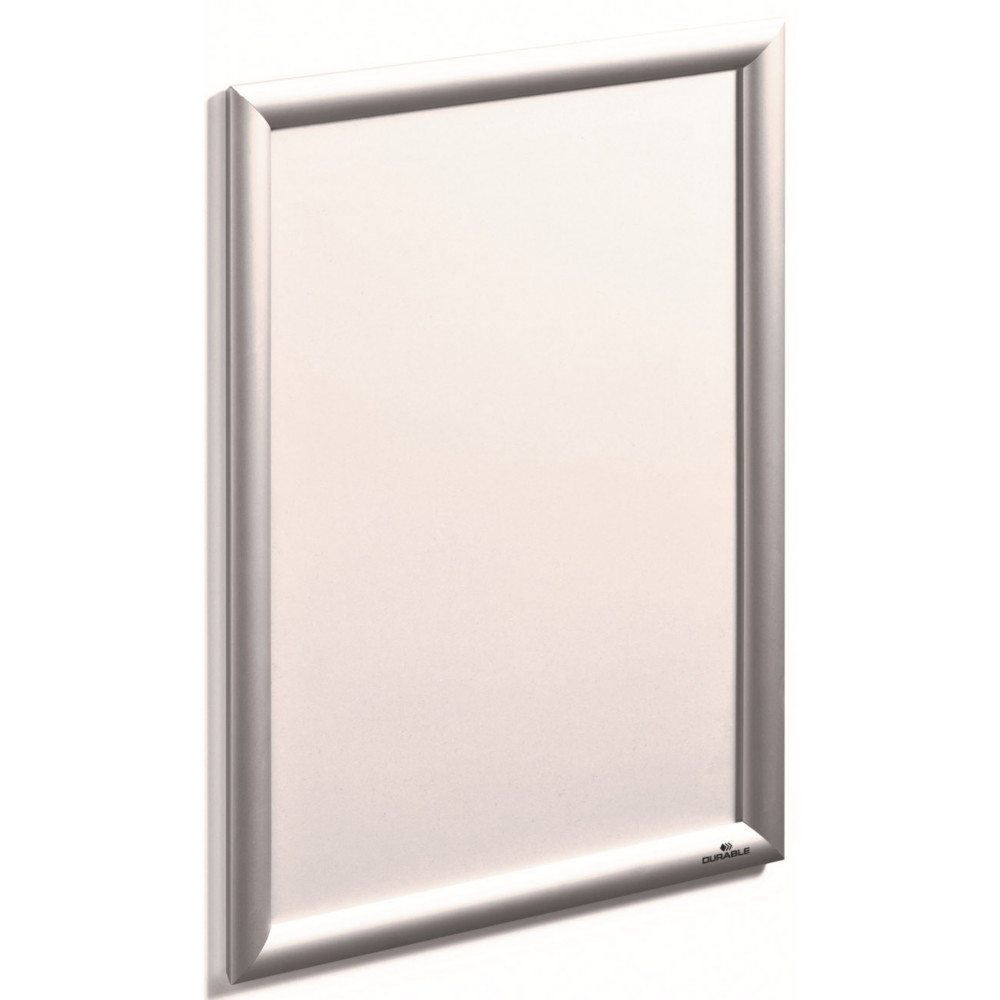 Durable Cadre d'affichage A3 clipsable - Coloris aluminium