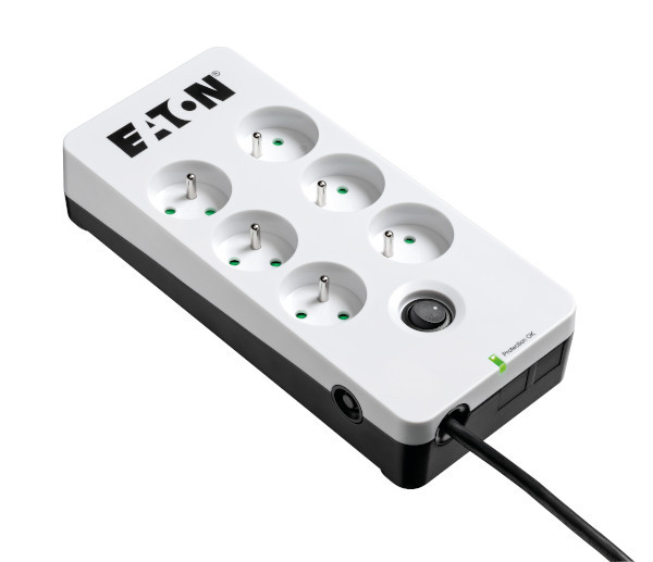 Eaton Protection Multiprise parafoudre Box 6 FR - 6 prises