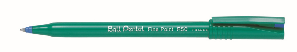 Pentel Feutre  bille Ball Pentel R50 - pointe 0,8 mm - Encre Bleue