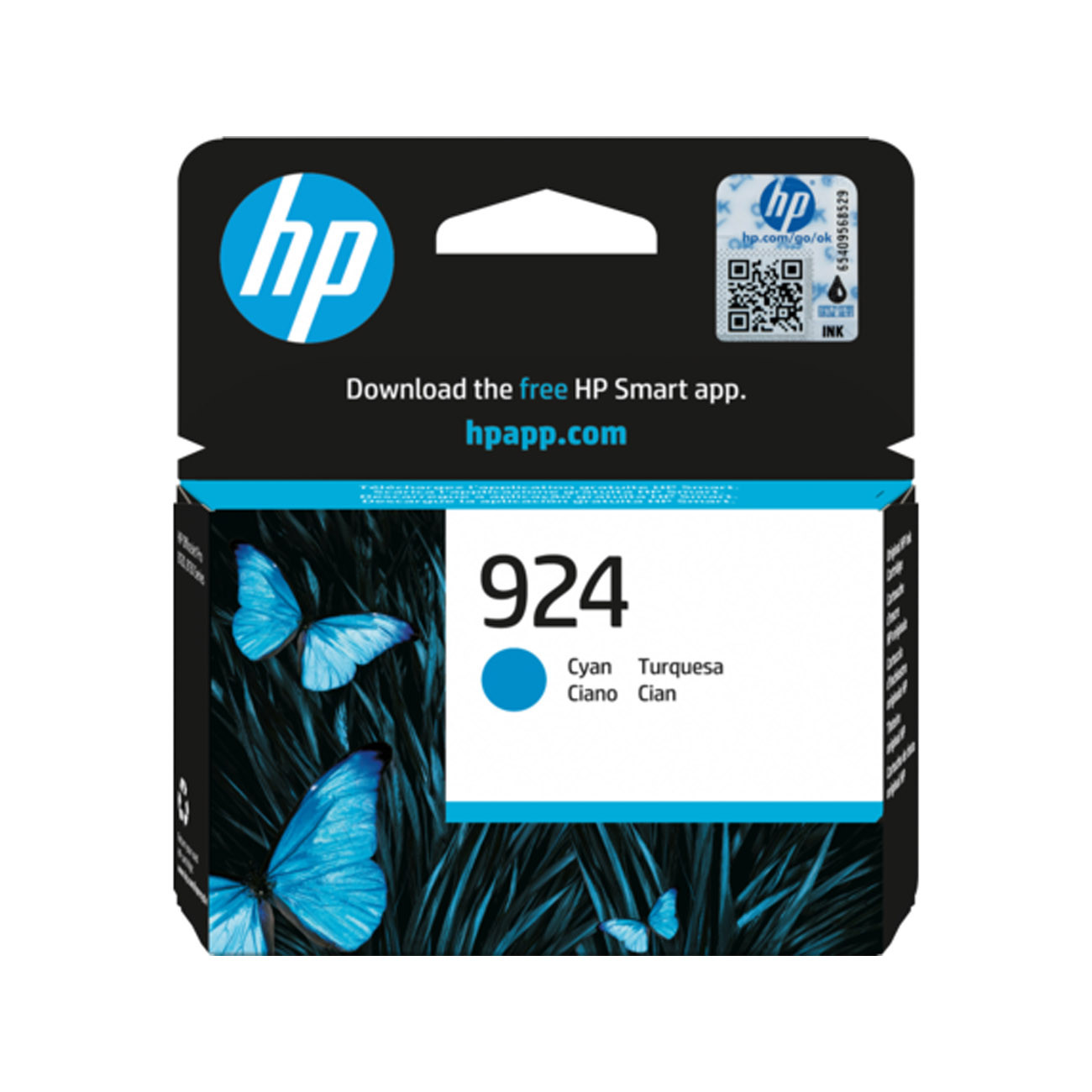 HP 924 cyan original Officejet cartouche d'encre - vue 3