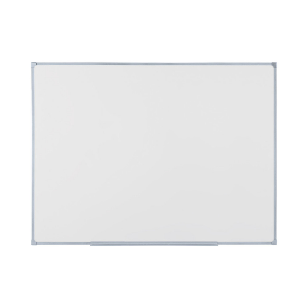 Tableau blanc laqu Slim - Surface magntique - Cadre Aluminium - L.90 x H.60 cm