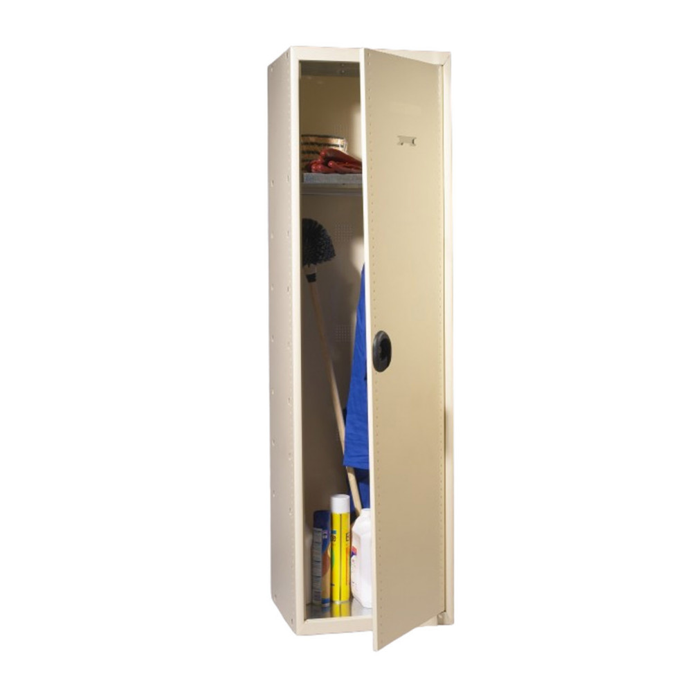Vestiaire collectivits Seamline - Industrie propre - Grande largeur 180 cm avec serrure - Gris clair