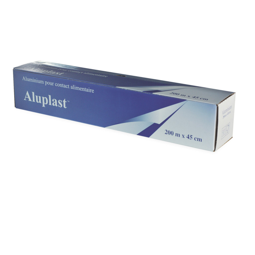 Aluminium alimentaire en bote distributrice - 200 m x 45 cm