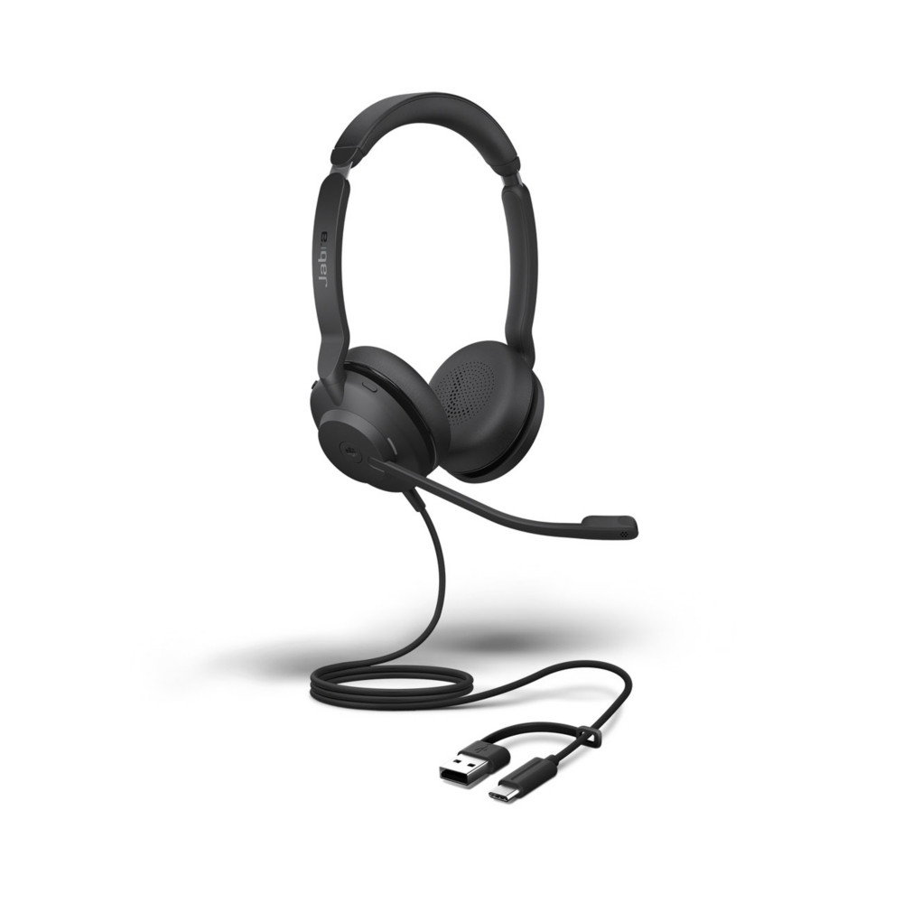 Jabra Evolve2 30 SE MS Duo Casque filaire USB-C / USB-A