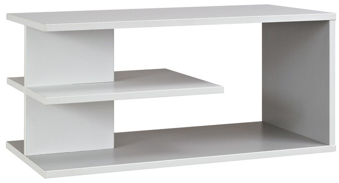 Top sur-meuble Vitaly pour meuble bas - Blanc / Gris