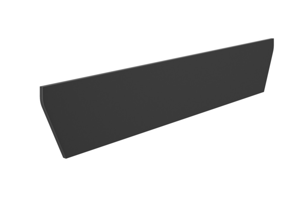 Voile de fond bureau de direction Fusion L.170 cm - Noir