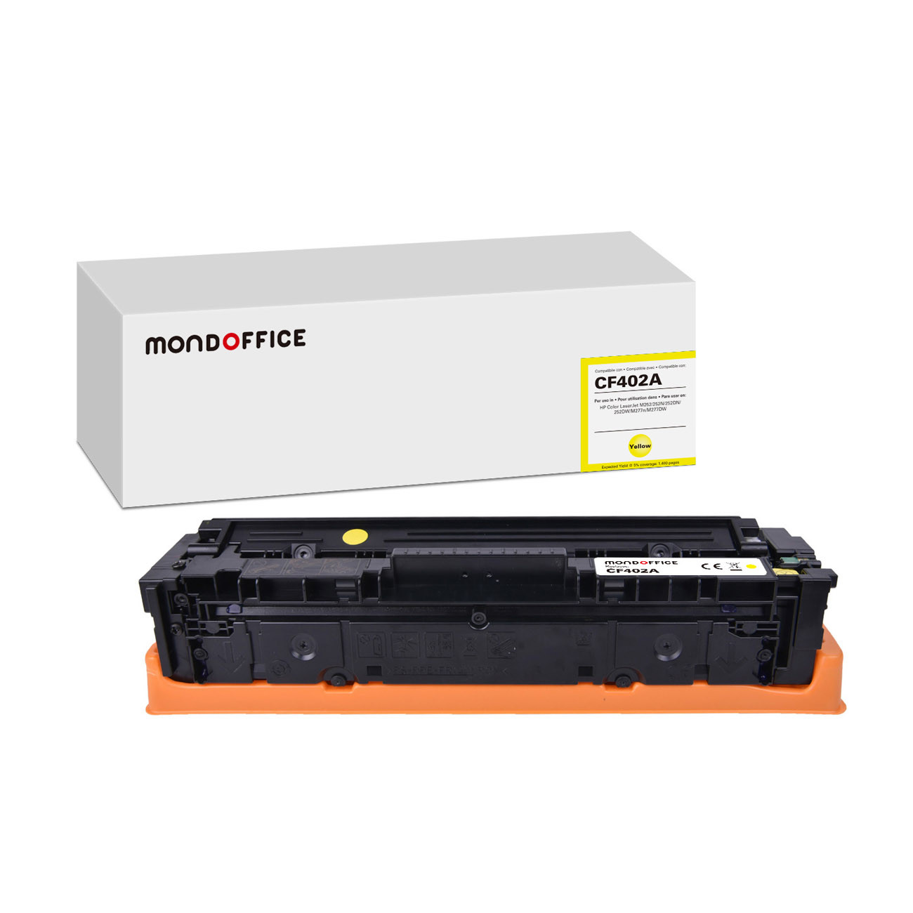 MONDOFFICE Toner compatible HP 201A - Jaune