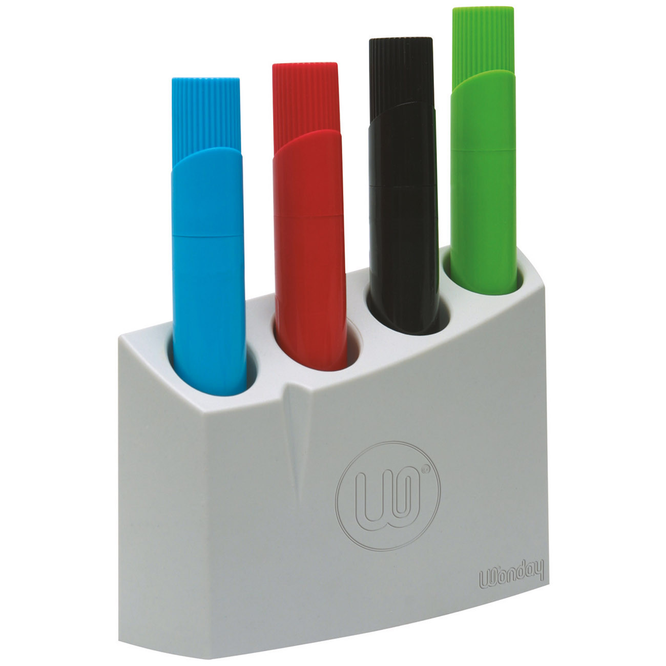 Wonday+Porte-marqueurs+magnetique+rectangulaire+-+Gris