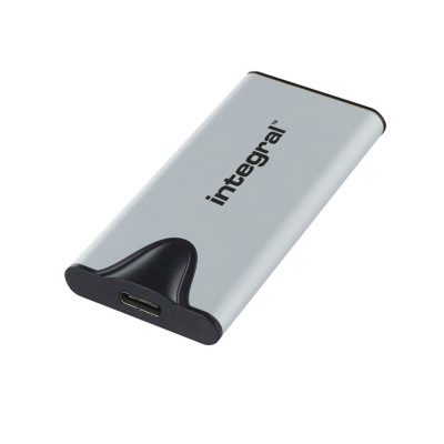 INTEGRAL Disque Dur SSD Portable USB-C 3.2 - Mémoire de 1 To - Noir et Gris