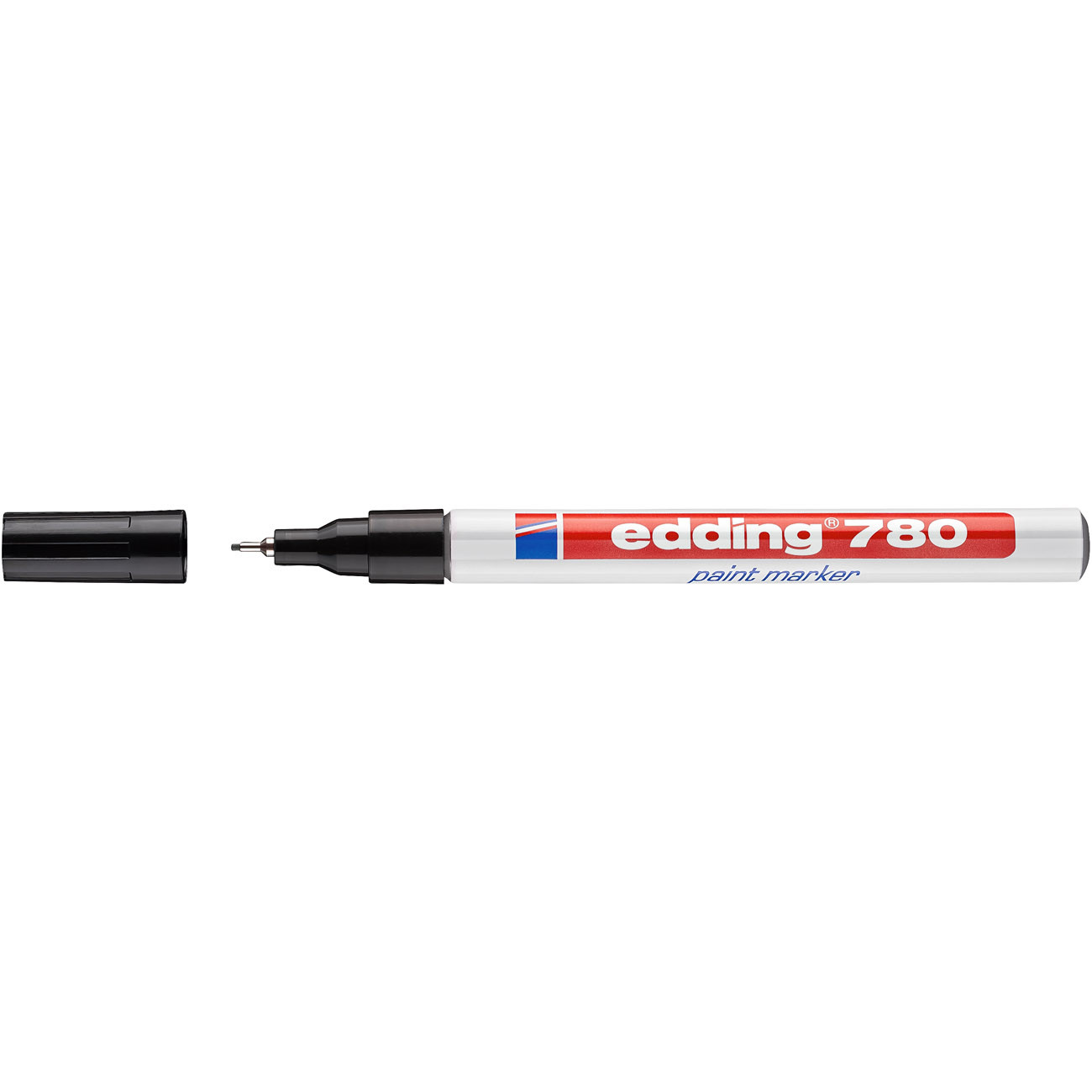 EDDING Marqueur peinture E780 permanent à pointe fine 0,8 mm - Noir