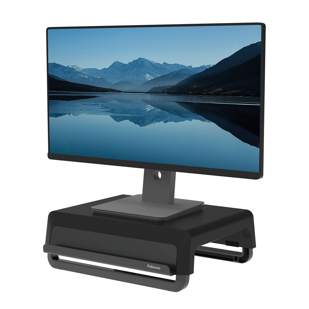 Fellowes Support moniteur Breyta - Noir