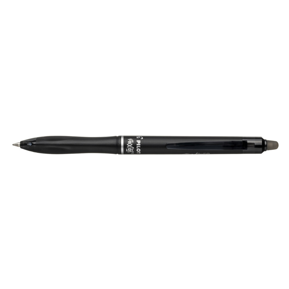 Pilot FriXion Ball Plus Begreen - Stylo roller encre gel effaable et rechargeable - Pointe moyenne - Noir