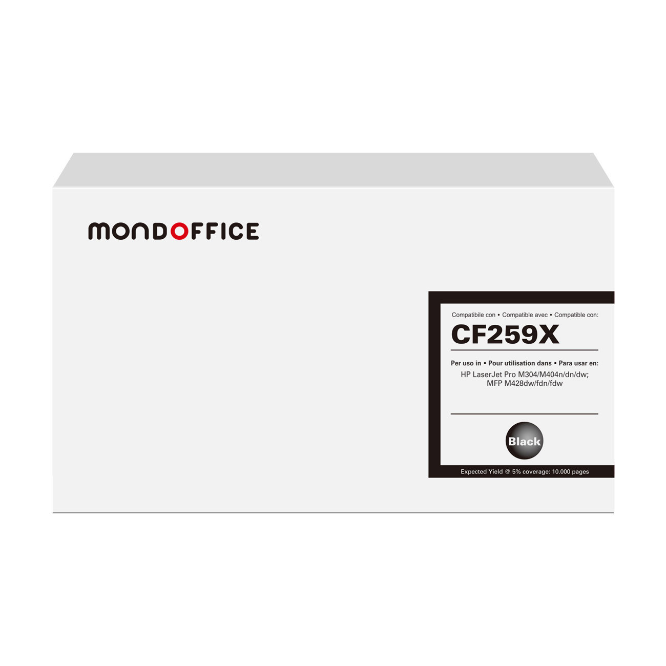 MONDOFFICE Toner compatible HP 59X - Noir