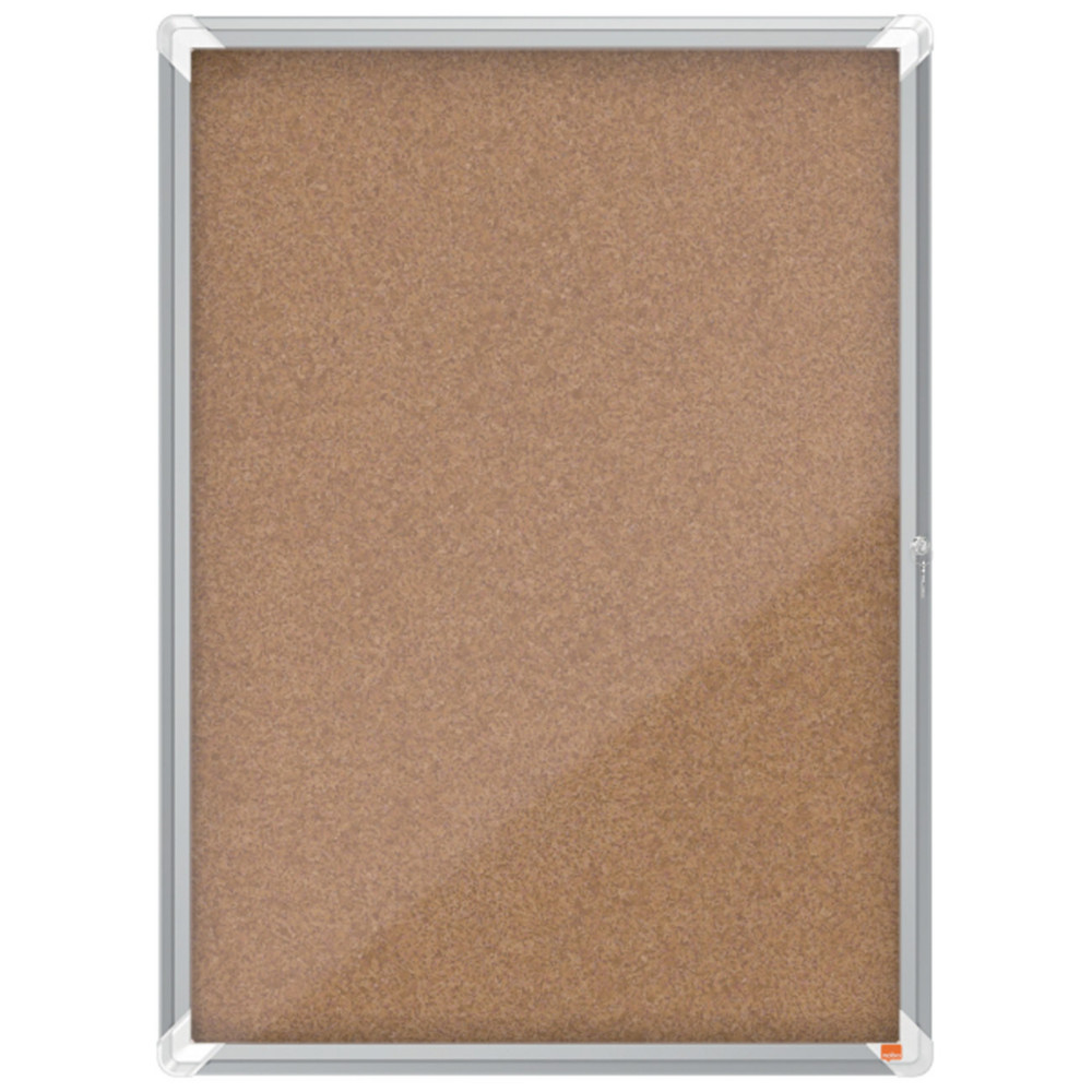 Nobo Vitrine d'affichage en lige Premium Plus - 97 x 70,9 cm - Format  9 x A4 - Cadre aluminium