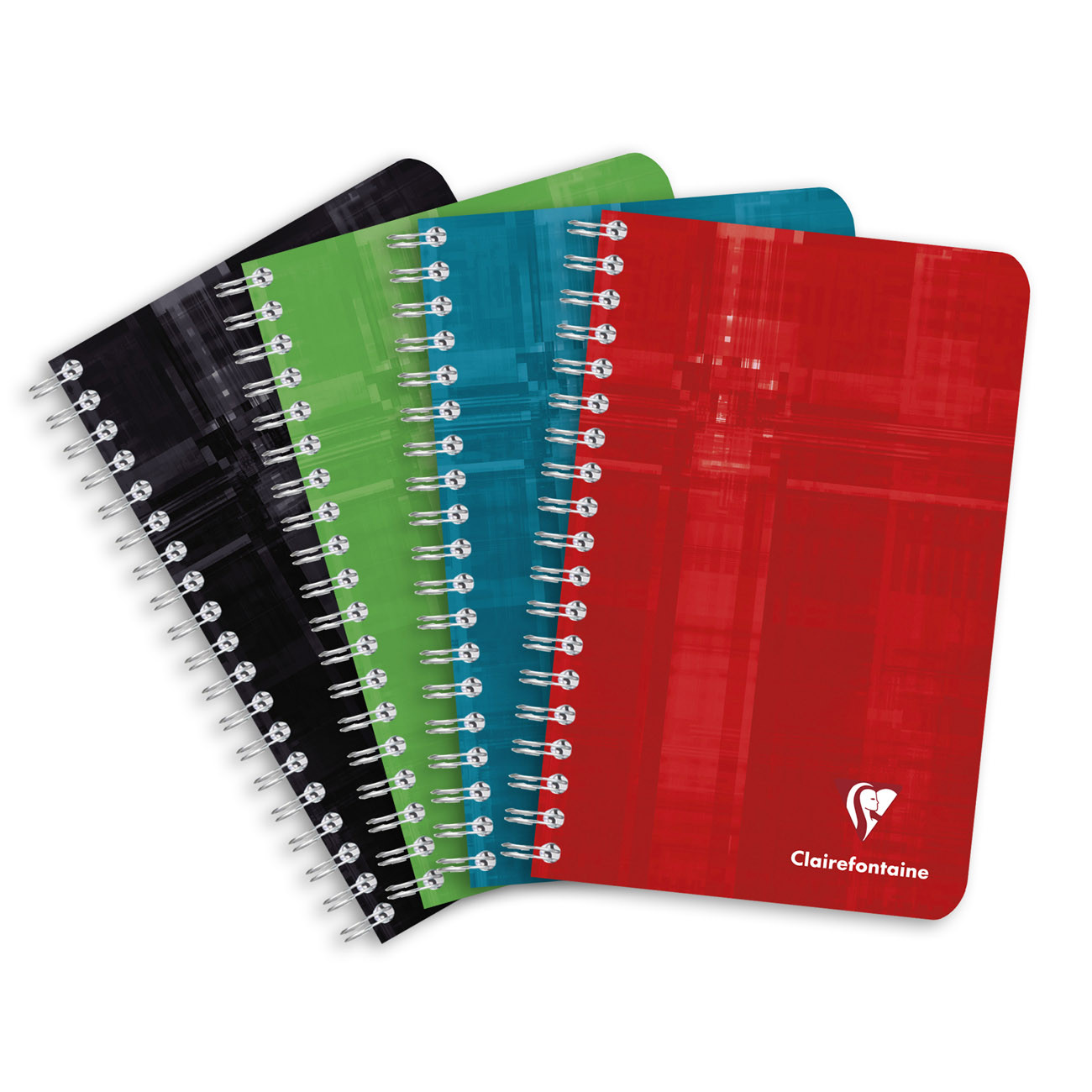 Clairefontaine+Carnet+à+spirales+11+x+17+cm+-+90g+-+Petits+carreaux+5x5+-+180+pages