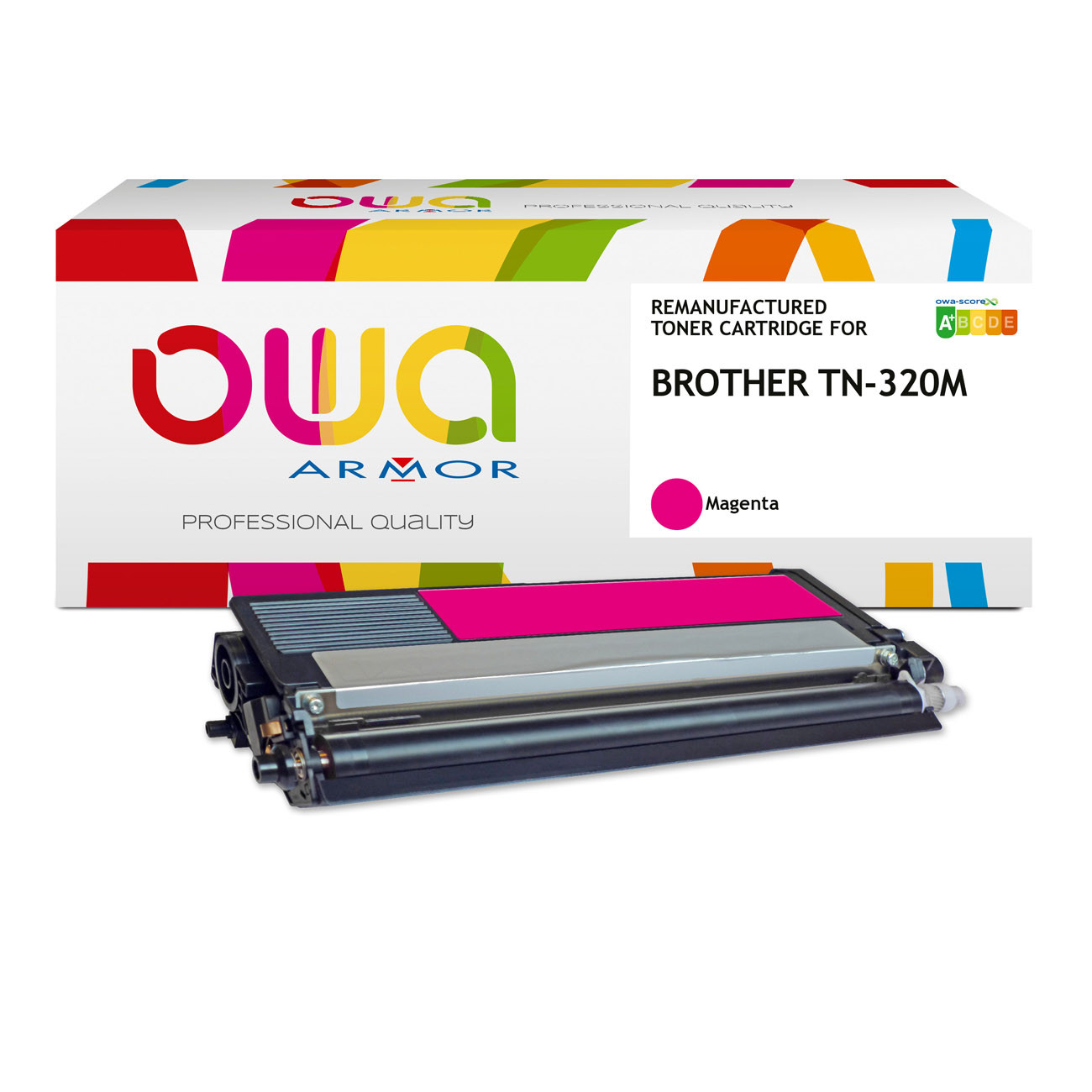 OWA Toner compatible BROTHER TN320 - K15456OW - Magenta
