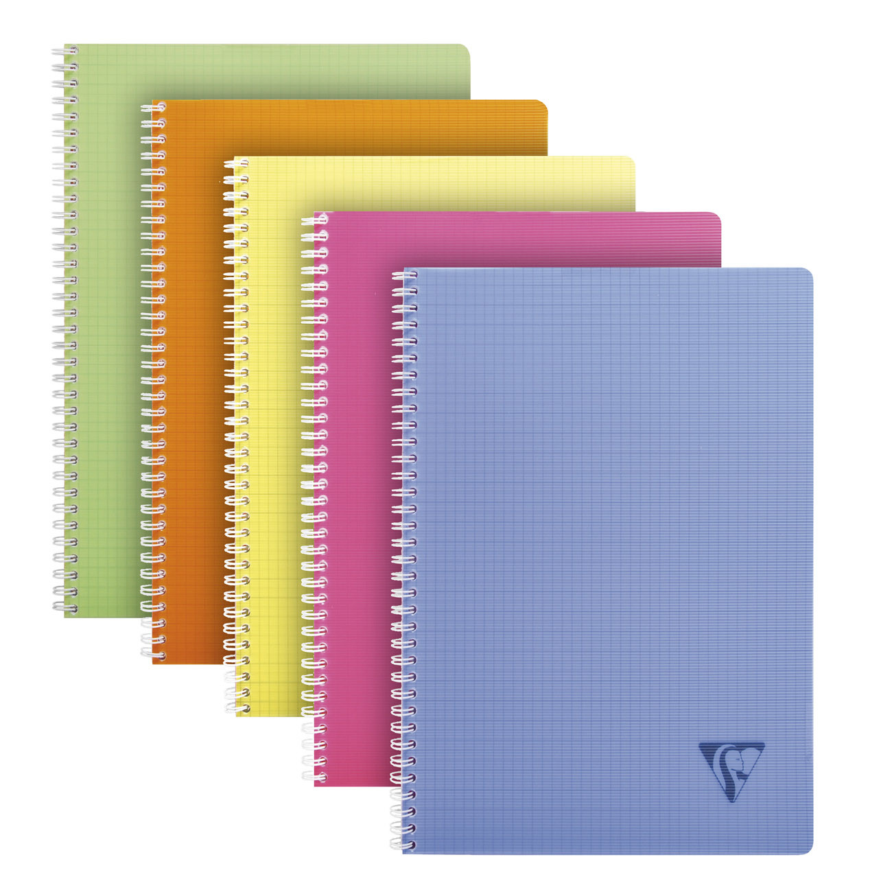 Clairefontaine+Cahier+à+spirale+Linicolor+A4+21+x+29,7+cm+-+90g+-+Petits+carreaux+5x5+-+100+pages