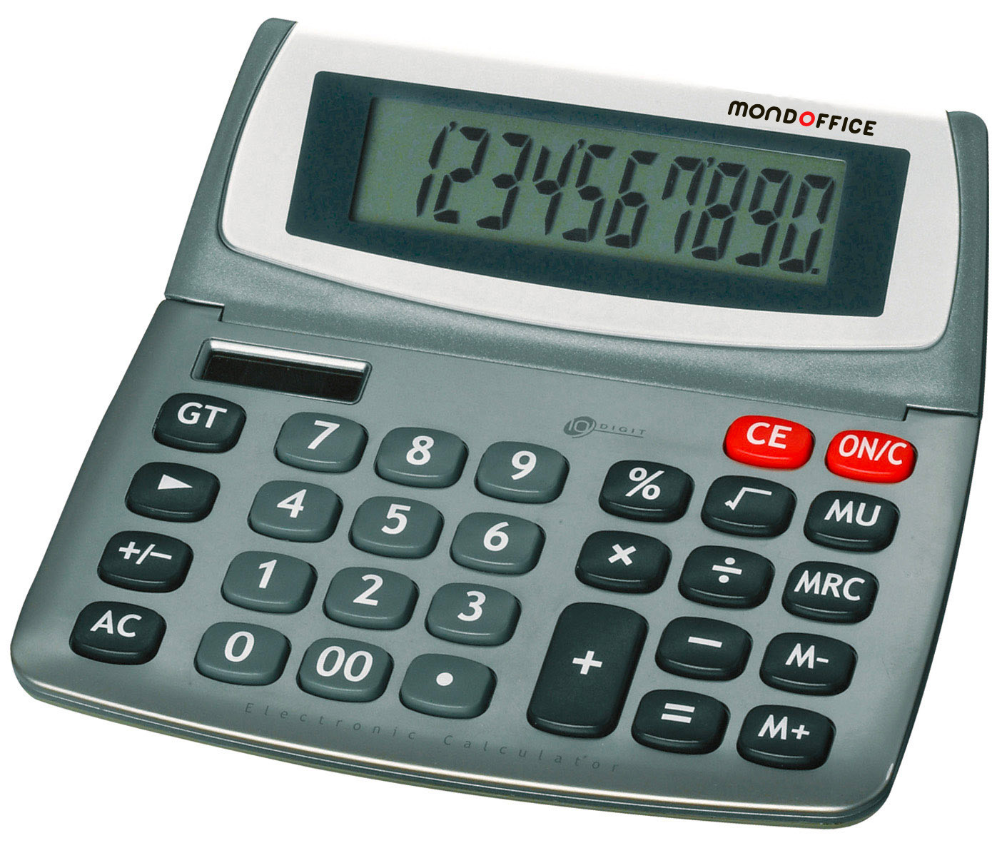 MONDOFFICE Calculatrice de bureau 550 écran inclinable - 10 chiffres