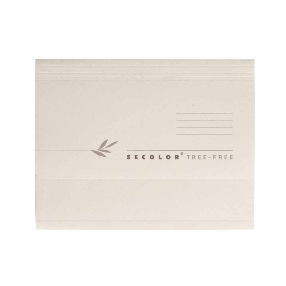 DJOIS by Tarifold  Chemise porte documents  soufflet Tree-Free A4 - Beige - lot de 10