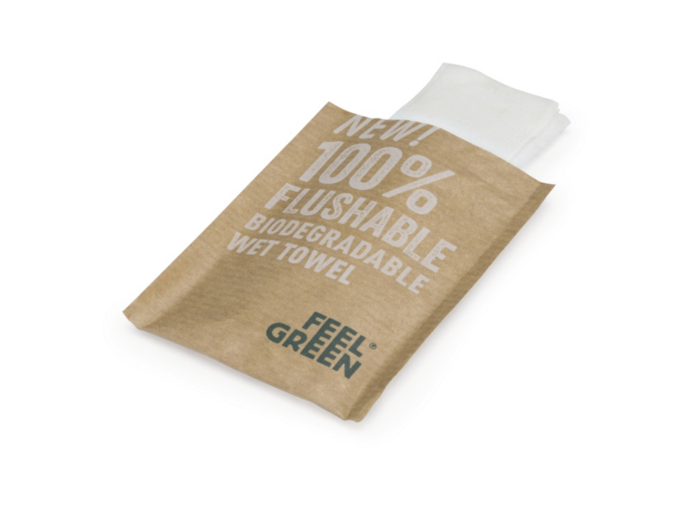 Lingette rince-doigts jetable biodgradable - Lot de 300