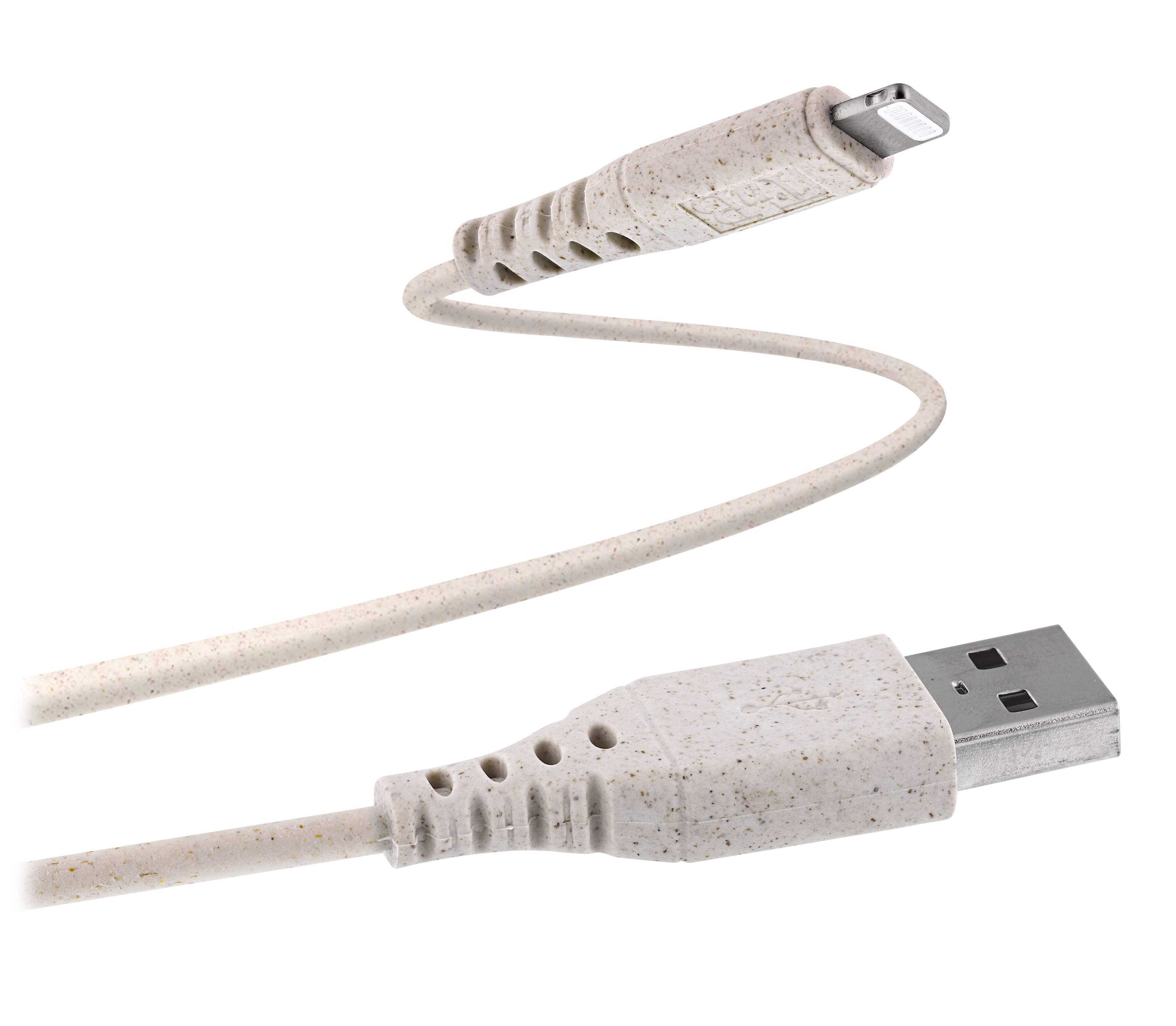 TNB Câble éco lightning - USB-A - Sable