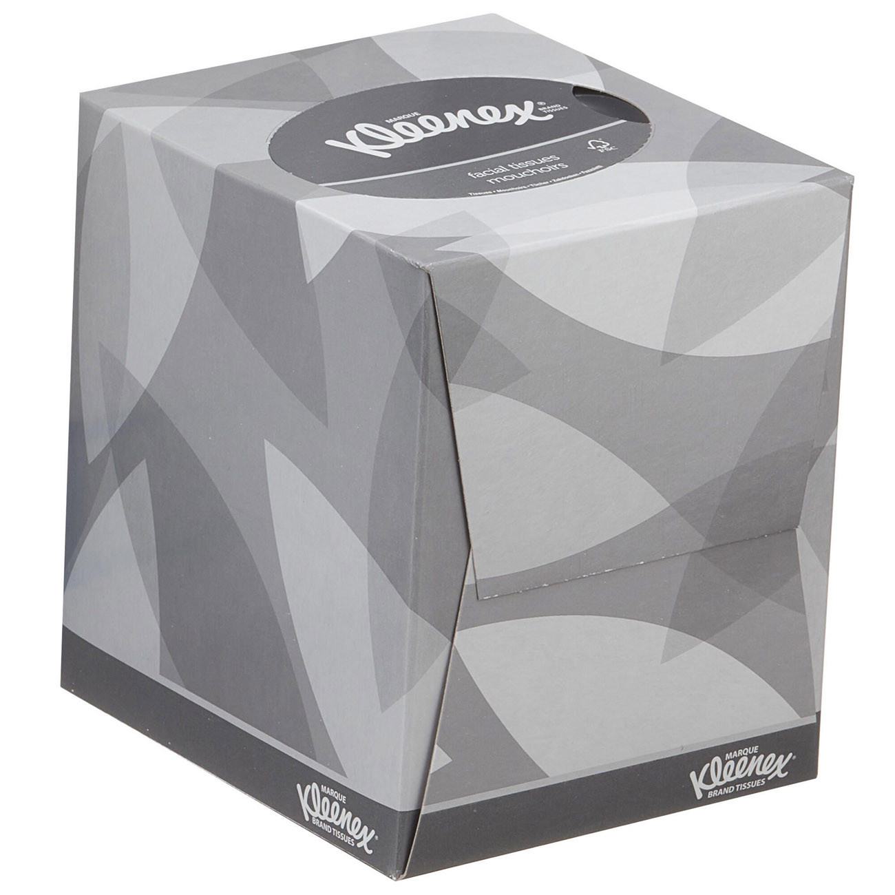 Kleenex® Mouchoirs double épaisseur - 8834 - Boîte format cube de 90