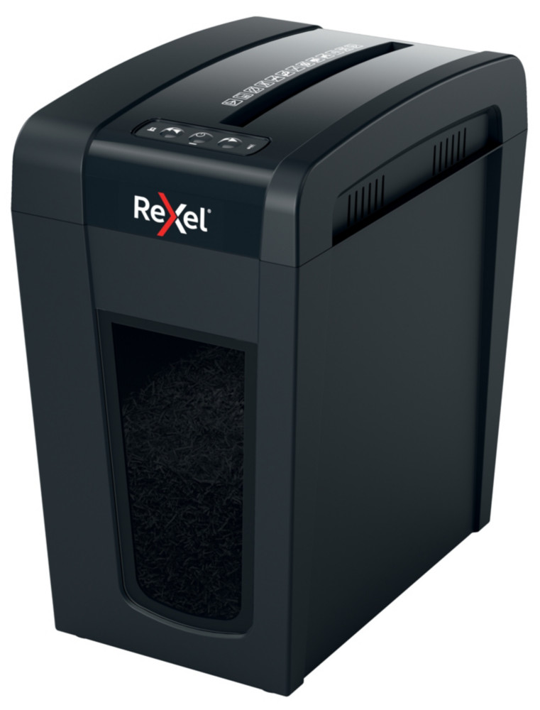 Rexel Destructeur de documents Secure X10-SL coupe croise DIN P4 - 10 feuilles - Corbeille 18 L