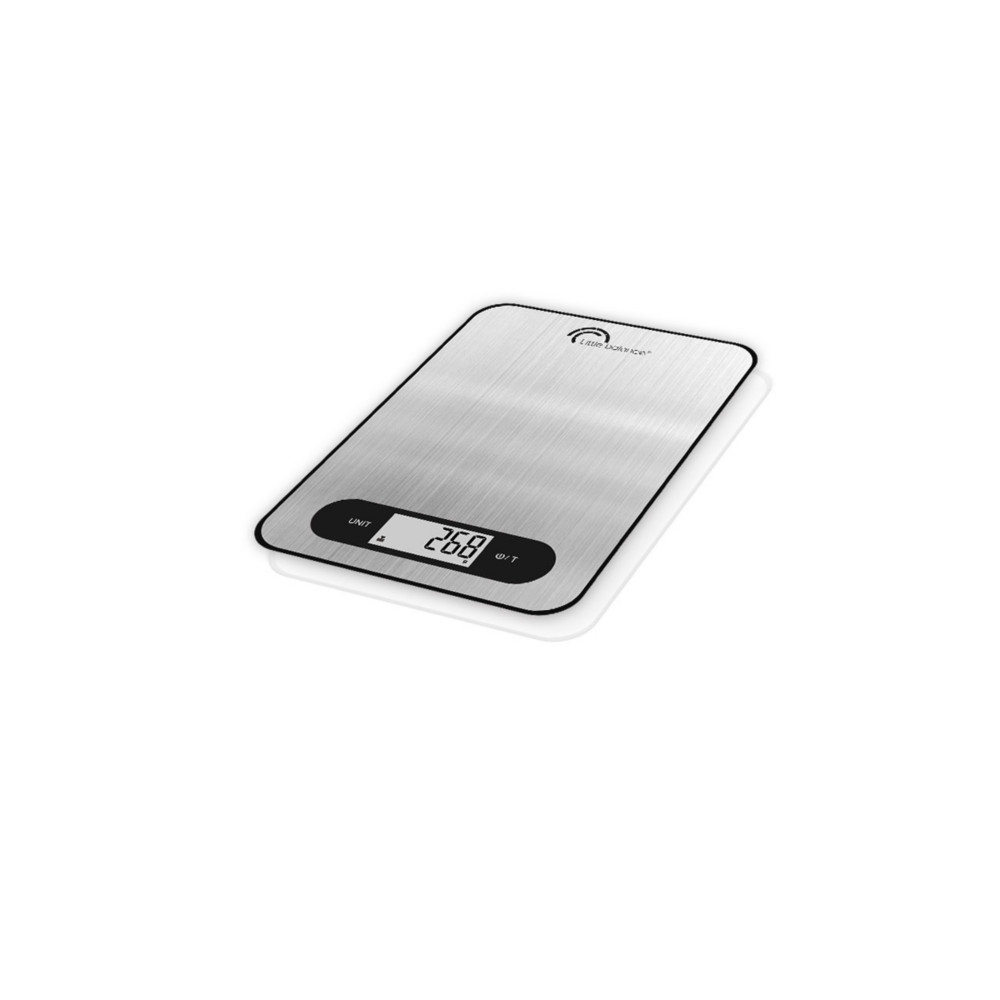 Little Balance Pse-lettres Slim recharge USB - 5 kg - Inox