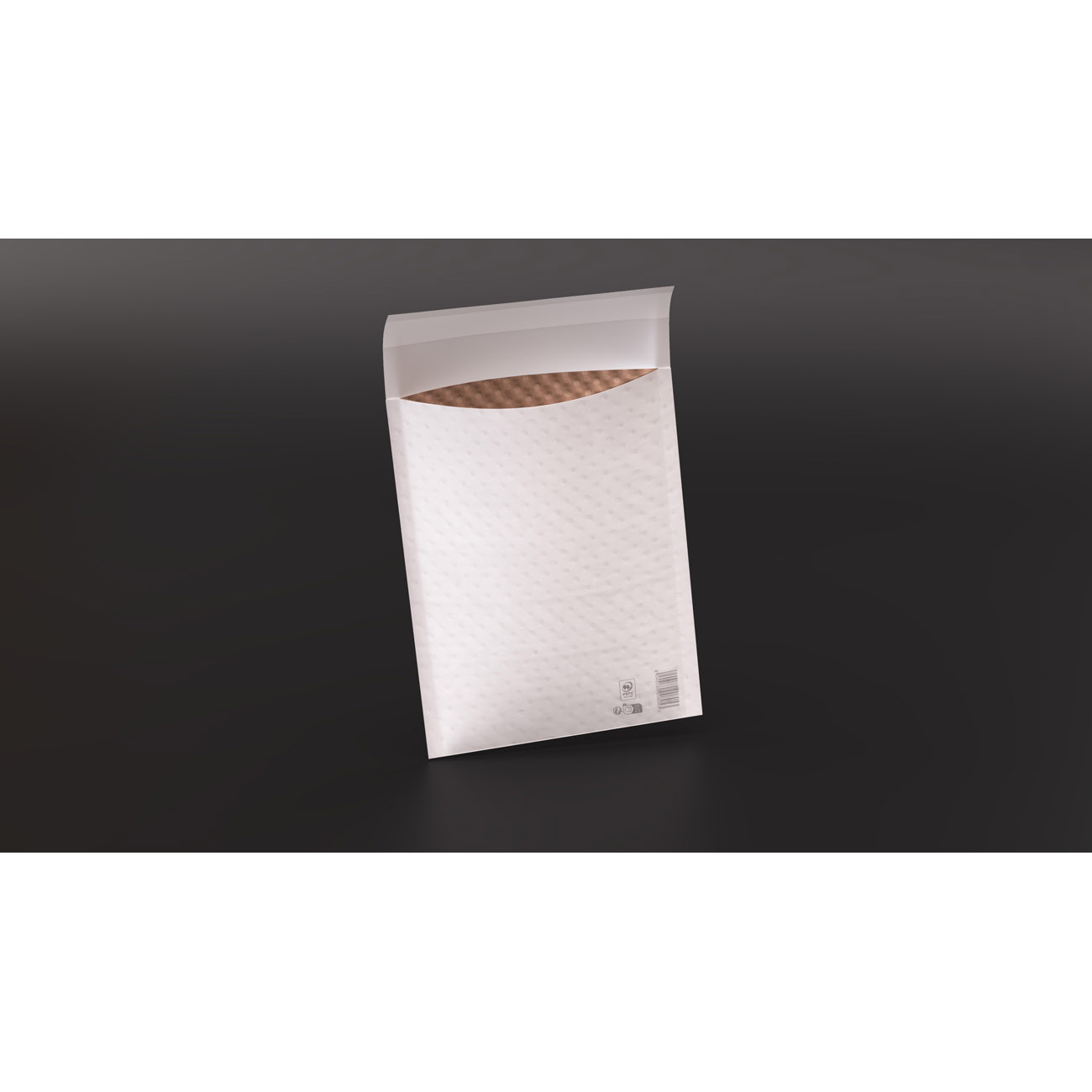 La Couronne Enveloppe matelassée bulles 27 x 36 cm - 100% papier kraft blanc 100g -Lot de 10