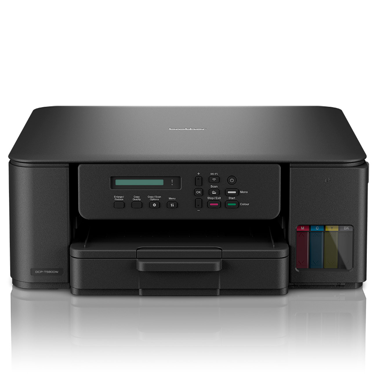 Brother DCP-T580DW Tank imprimante multifonction jet d'encre couleur A4 - Avec réservoir d'encre - Recto-verso - Wifi, Wifi Direct et USB
