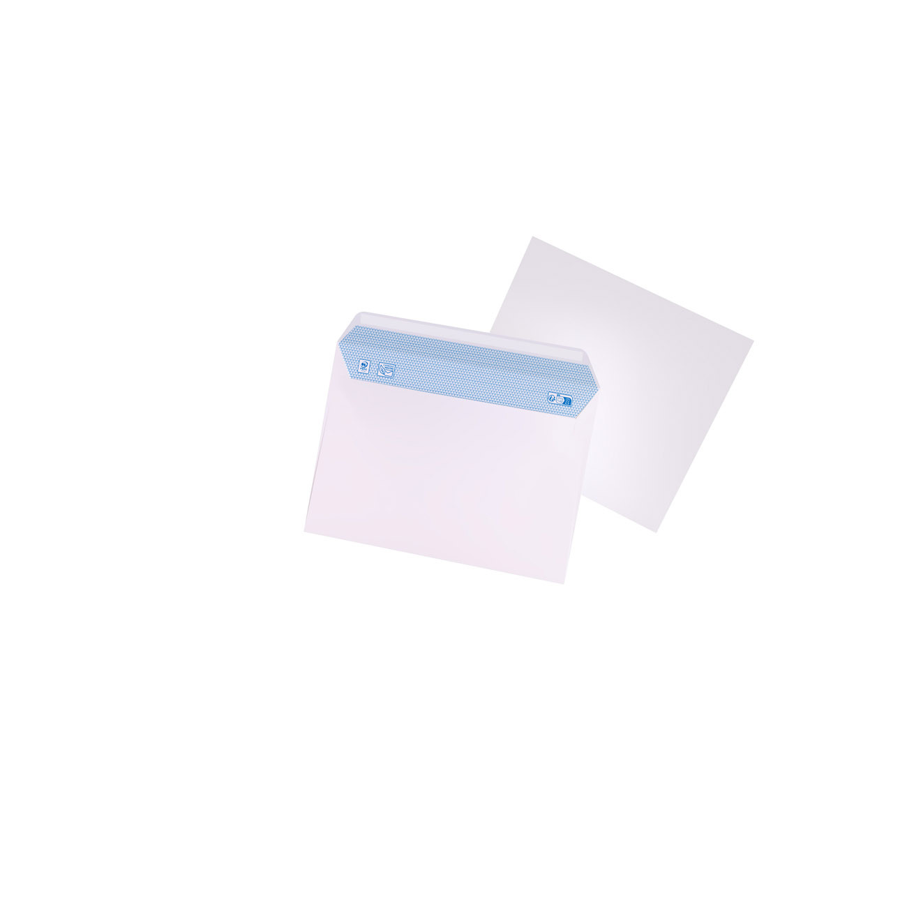 La Couronne Enveloppe blanche C5 162 X 229 mm 80g - Sans fenêtre - autocollante - Lot de 500
